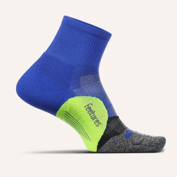 Feetures - Elite Light Cushion Quarter - Boost Blue - Blauw
