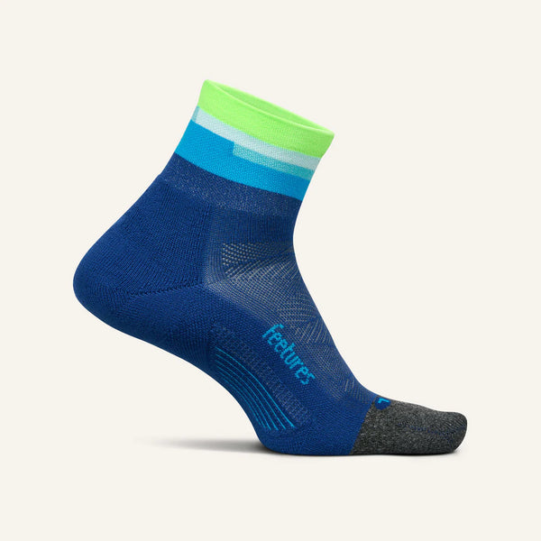 Feetures - Elite Ultra Light Quarter - Surfboard Blue - Blauw-Groen