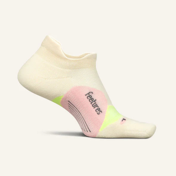 Feetures - Elite Light Cushion No Show Tab - Sandy Melon - Beige