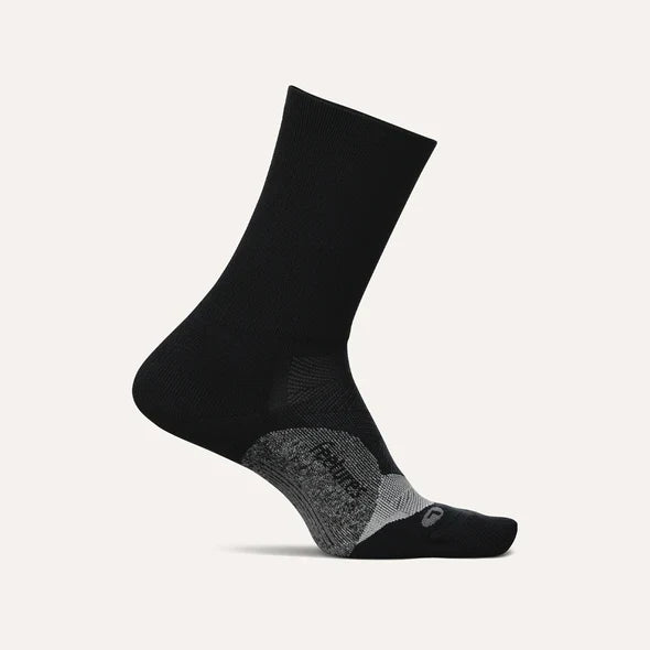 Feetures - Elite Light Cushion Mini Crew - Black - Zwart