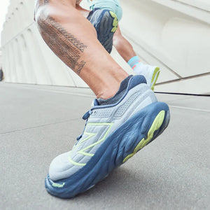 Feetures - Elite Light Cushion No Show Tab - Bahama Blue - Blauw