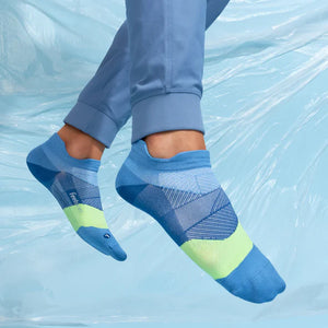 Feetures - Elite Ultra Light No Show Tab - Bahama Blue - Blauw